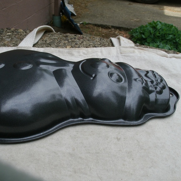 Vintage Happy Snowman Holiday Cake Pan - Picture 7 of 8